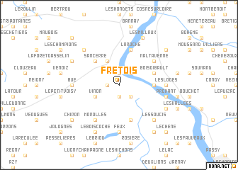 map of Fretois
