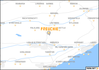 map of Freuchie