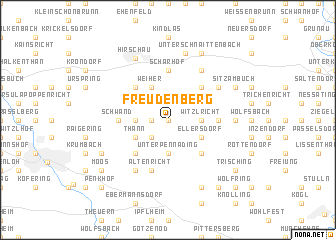 Freudenberg (Germany) map - nona.net