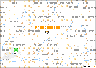 map of Freudenberg