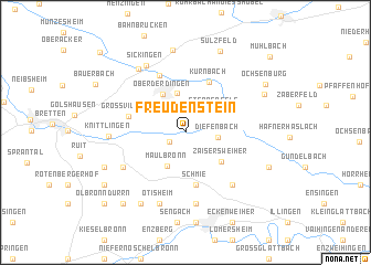 map of Freudenstein