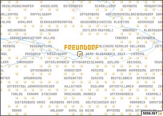 map of Freundorf