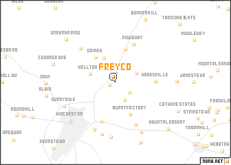 map of Freyco