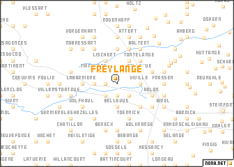 map of Freylange