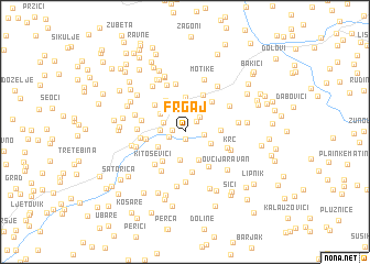 map of Frgaj