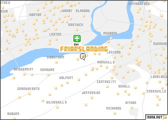 map of Friars Landing