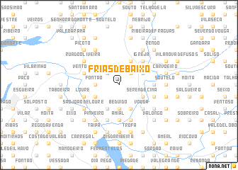 map of Frias de Baixo