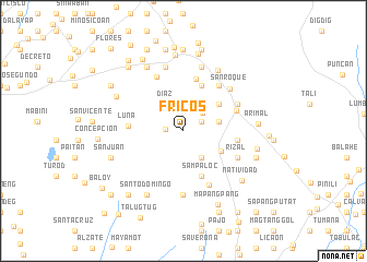 map of Fricos