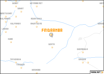 map of Frīda Āmba