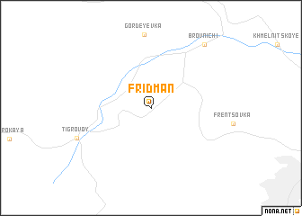 map of Fridman