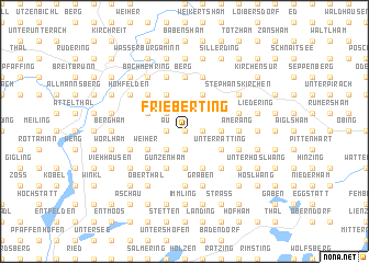 map of Frieberting