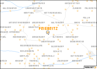 map of Friebritz