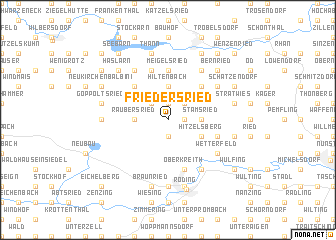 map of Friedersried