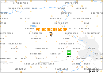 map of Friedrichsdorf