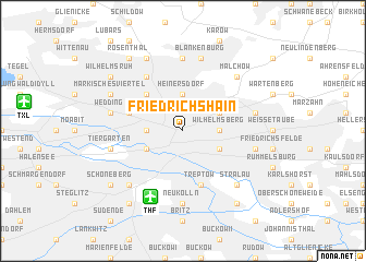 map of Friedrichshain