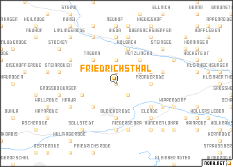 map of Friedrichsthal