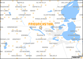 map of Friedrichsthal