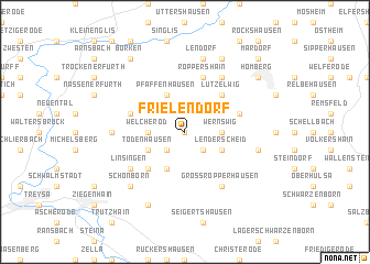 map of Frielendorf