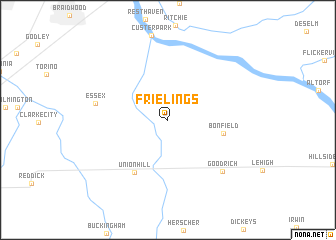 map of Frielings