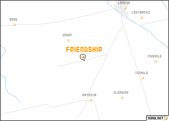map of Friendship