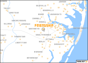 map of Friendship