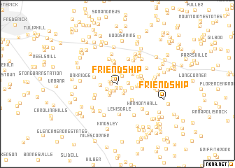 map of Friendship