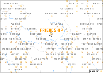 map of Friendship