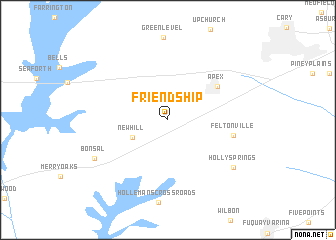 map of Friendship