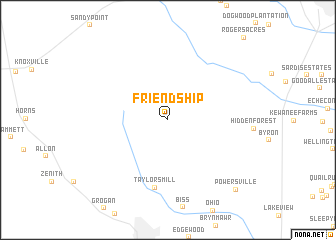 map of Friendship