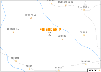 map of Friendship