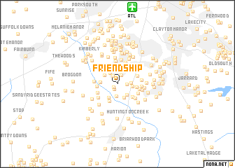 map of Friendship