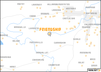 map of Friendship