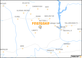 map of Friendship