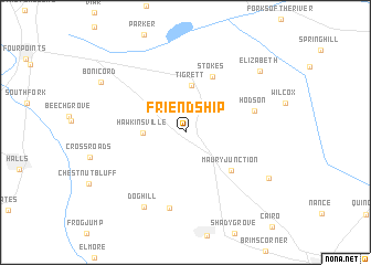 map of Friendship