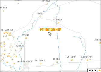 map of Friendship