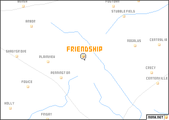 map of Friendship