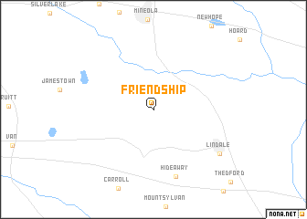 map of Friendship