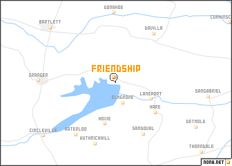 map of Friendship