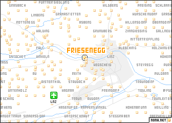 map of Friesenegg