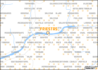 map of Friestas