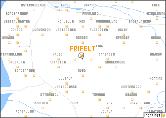 map of Frifelt