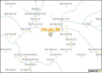 map of Frijolar