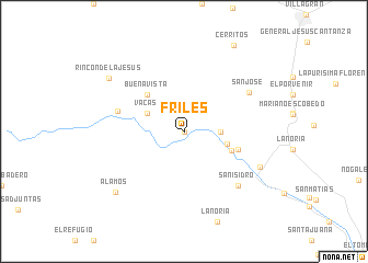 map of Friles