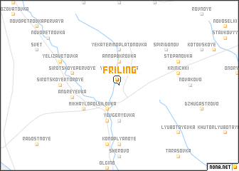 map of Friling