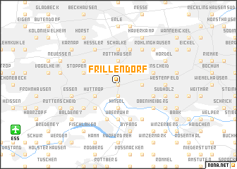 map of Frillendorf