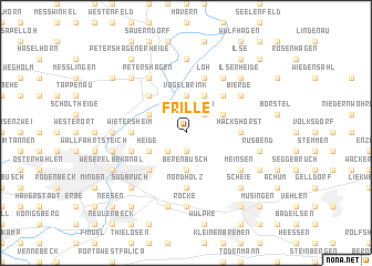 map of Frille