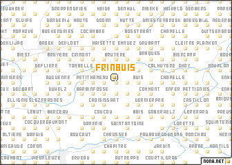 map of Frinbuis