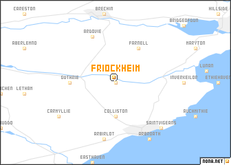 map of Friockheim