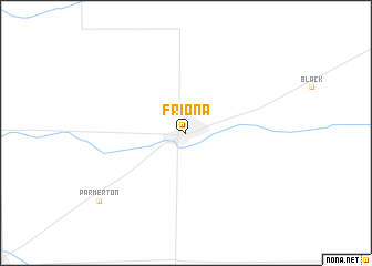 map of Friona