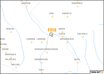 map of Frio